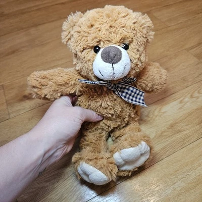 Card Factory Paws For A Party Teddy Bear Plush Soft Toy Brown Bow Tie Stuffed  - Image 1 of 4