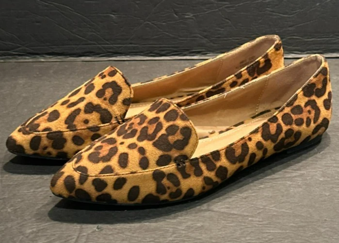 Report Leopard 'Elsey' Print Slip-on Loafers Women's Size 11 - image 1 of 4