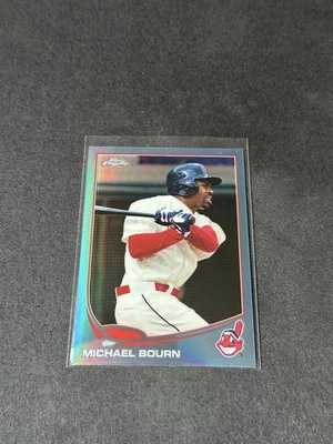 Michael Bourn 2013 Topps Chrome Blue Refractor #74 153/199 - Image 1 of 2