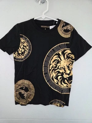 Camiseta GUESS Niños Talla 8 Negra W. Dorada/Tachonada Nueva con Etiquetas $24.99 Foto 1 de 3