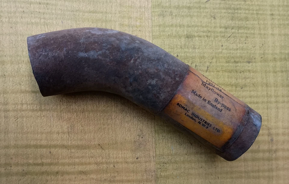 MANGUEIRA TRIUMPH MAYFLOWER 1951-54 ORIGINAL ROMAC BY PASS - Imagem 1 de 2