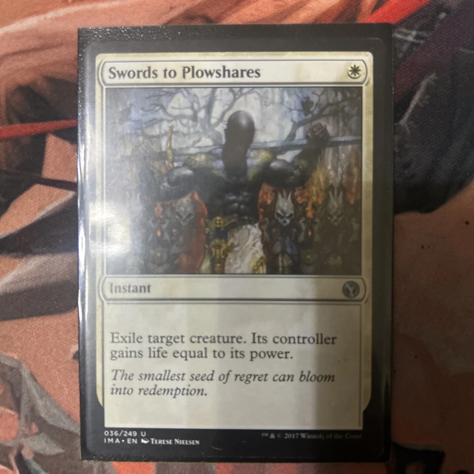 1x Swords to Plowshares - Iconic Masters (IMA) Magic MTG - Image 1 of 1