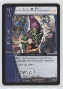2007 VS System Marvel Team-Up Legacy of Evil #MTU-123 - Picture 1 of 2