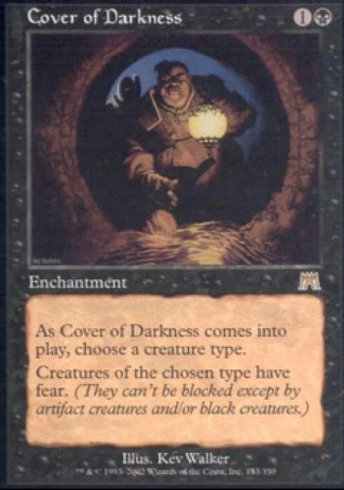 ~ Cover of Darkness ~ LP ~ Onslaught ~ MTG ~ - Image 1 of 1