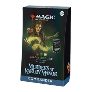 Murders At Karlov Manor - Commander Deck " Deadly Disguise " Eng MTG Magic - Picture 1 of 1