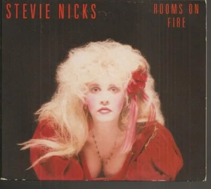 CD EINZELNE ROOMS ON FIRE VON STEVIE NICKS (1989) MODERNE SCHALLPLATTEN PR 2691-2 PROMO - Bild 1 von 3