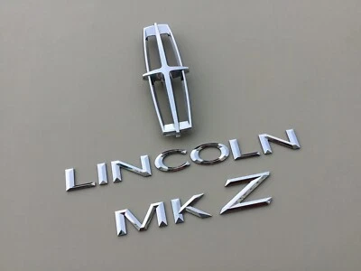 Lincoln MKZ 2006-2009 conjunto emblema maletero logotipo letras insignia OEM Foto 1 de 4