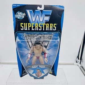MARC MERO WWF WWE WCW JAKKS SUPERSTARS WRESTLING FIGURE 1997 NEW BENT CARD - Picture 1 of 6
