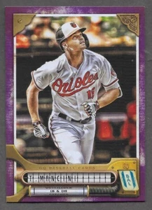 2022 Topps Gypsey Queen #257 Trey Mancini Orioles Malva Púrpura Paralelo 49/75 - Imagen 1 de 2