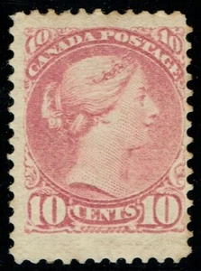 1870 Canada SG 89 10c Lilac-Pink Part OG Lovely Colour VG M/M Cat. £350.00 - Picture 1 of 1