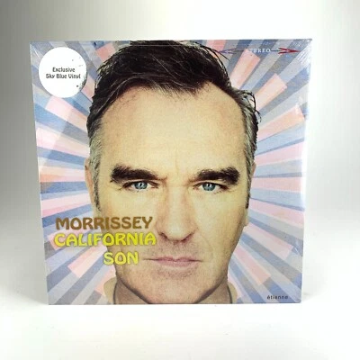 MORRISSEY - CALIFORNIA SON - 2019 Étienne 538486081 Solid "Sky" Blue Vinyl LP - Image 1 of 3