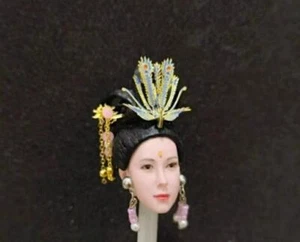 1/6 Female Moon Fairy Head Sculpture Model for 12 “ph tbl Action Figure Body - Picture 1 of 6
