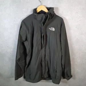 Vintage The North Face TNF Hyvent Hiking Waterproof Jacket Mens Medium Green - Picture 1 of 8