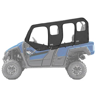 Juego de gabinetes de cabina paneles de puerta superiores suaves para Yamaha Wolverine X4/SE 2018-2020 Foto 1 de 4