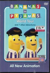 Bananas In Pyjamas DVD World Tour Australia Children TV Series Free Ship - Picture 1 of 8