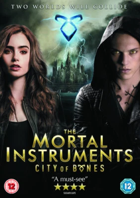 The Mortal Instruments: City of Bones DVD (2014) Lily Collins, Zwart (DIR) cert - Image 1 of 2