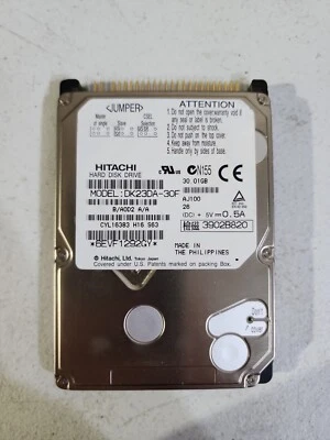Hitachi DK23DA-30F 30GB 2.5" IDE Hard Drive - Image 1 of 2