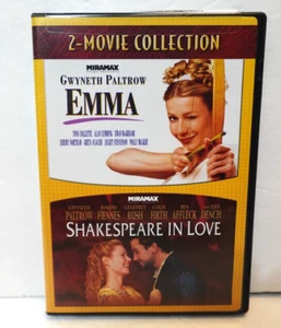 Emma / Shakespeare in Love (Gwyneth Paltrow) 2-Movie Collection DVD set - Picture 1 of 5