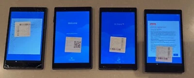 As-is Damaged Lot of 4 LENOVO TAB 4 16GB WIFI TB-8504F  8" Tablets - Image 1 of 4