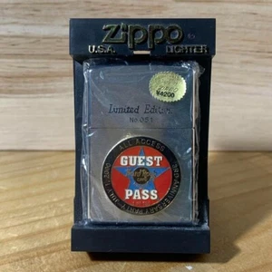 Zippo Hard Rock Cafe Nagoya 3rd Anniversary Limited Edition Rare Japan. - Picture 1 of 17