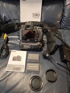 Nikon D90, 18-55mm lens plus many extras. DSLR. F mount. - Picture 1 of 8