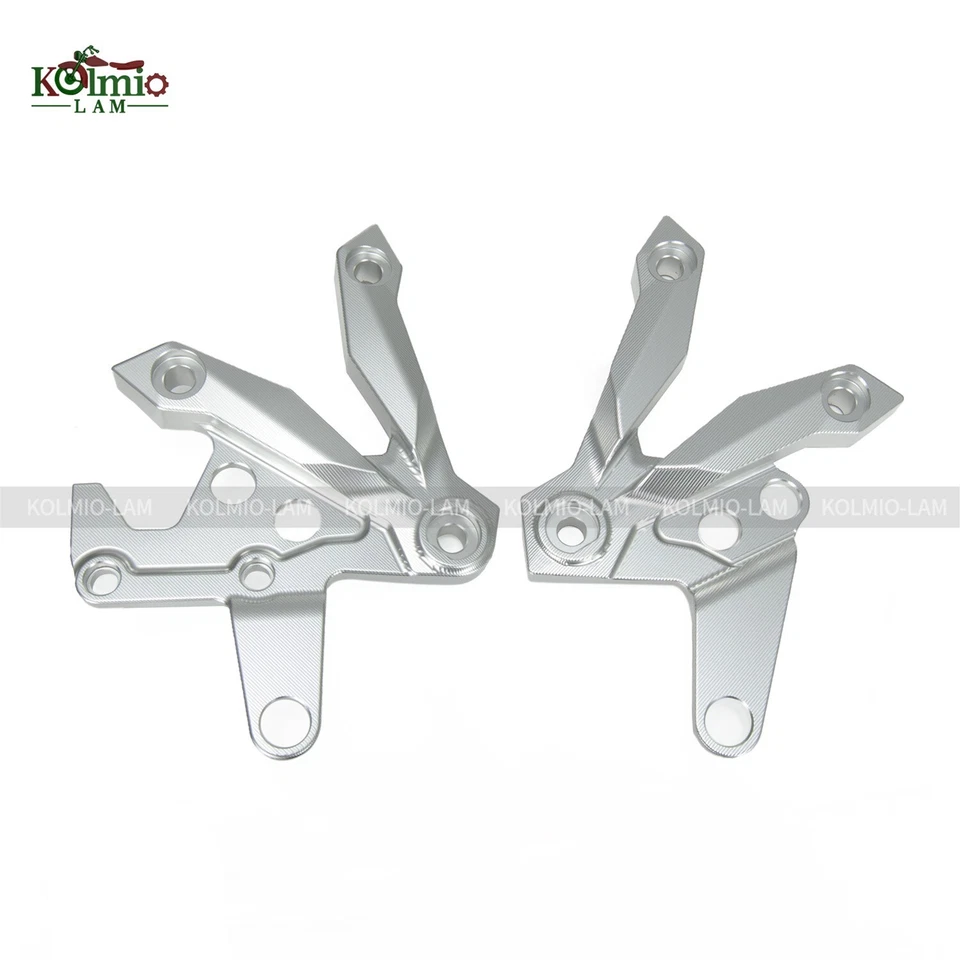 Fit for Kawasaki Z750 2007 - 2011 Motorcycle Front Footrest Bracket Set - Image 1 of 4