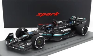 MODELLINO AUTO STATICO MERCEDES GP F1 W14 RUSSEL 2023 MODELLISMO SCALA 1/18 - Foto 1 di 8