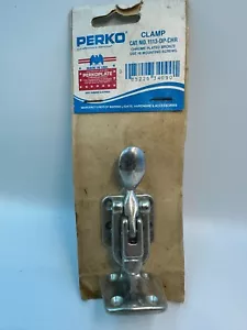 Perko 1113DPCHR Chrome-Plated Right Angle Mnt Hold Down Clamp 2.5" x 1.5" ~ NEW - Picture 1 of 3