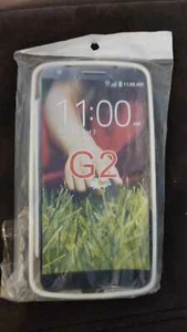 Case for LG G2 silicone rubber white  - Picture 1 of 2