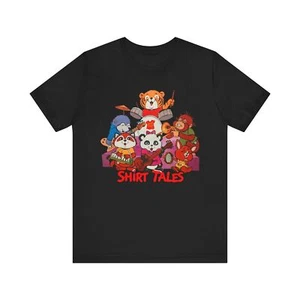 Shirt Tales 80s Saturday Morning Cartoon T-Shirt Pammy Panda New - Picture 1 of 21