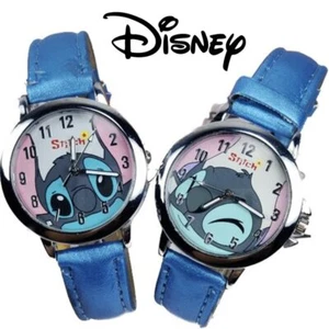 Reloj de pulsera Stitch dibujos animados impermeables de cuero para niños moda - Imagen 1 de 15