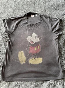 Vintage Junk Food Disney Mickey Mouse T-Shirt Größe Large Damen - Bild 1 von 4
