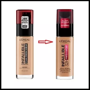 Loreal Infallible 32Hr Fresh Wear Foundation Makeup SPF25 + Vitamin C 1oz U PICK - Picture 1 of 1