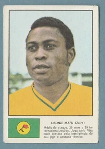 Vintage portugiesisch 1974 WM Stempel Aufkleber - Kibonje Mafu - Zaire - Bild 1 von 1