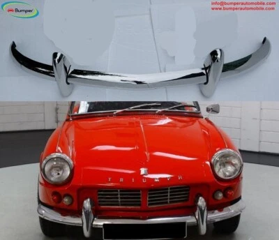 Parachoques delantero Triumph Spitfire MK1, MK2, GT6 MK1 (1962-1968) Foto 1 de 4