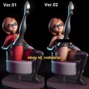 Sitzende Elastigirl 3D Druck Figur GK Modellbausätze unbemalt ungebaut Garage Bausätze - Bild 1 von 20