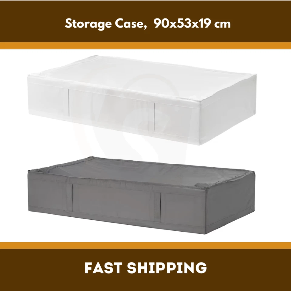 IKEA SKUBB Underbed Storage Case 90x53x19cm – Clothes Bedding Wardrobe Organizer - Image 1 of 1