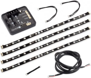 QUADRO Lüftersteuerung für PWM-Lüfter mit RGBpx Beleuchtungsset für Monitore, 60 - Bild 1 von 5