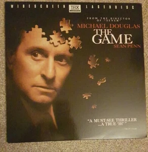The Game - Michael Douglas - Widescreen - LaserDisc Double Disc VGC Thriller - Picture 1 of 3