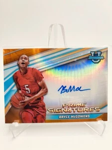 2021-22 Bowman Chrome Bryce McGowens Orange Prime Signatures/25 Auto π₯!!MINT - Picture 1 of 2