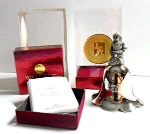 2003 - Wallace - J. Smith Lanier & Co - plateado - Santa Bell - edición limitada - Imagen 1 de 6