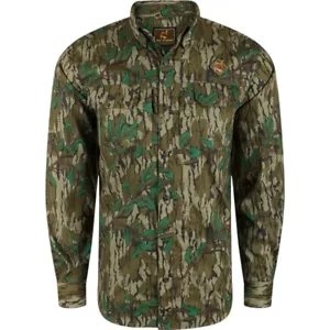 Ol' Tom Men's Camo Long Sleeve Wingshooter Trey Shirt CHOOSE SIZE AND CAMO - Picture 1 of 3