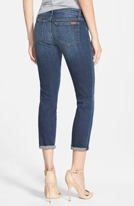 NWT JOE'S Mid-Rise Skinny Rolled Cuffed Crop Jeans in Mary Kate Size 29 Womens - Picture 1 of 12
