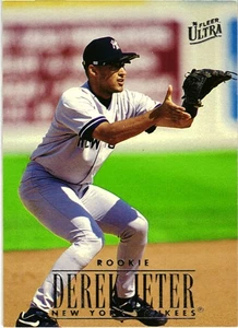 1996 Fleer Ultra - Derek Jeter #386 (RC) - Bild 1 von 2