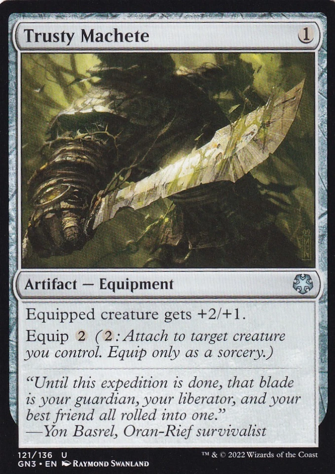 MTG Trusty Machete English GN3 - Image 1 of 1
