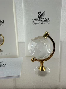 Swarovski Crystal Memories 1996 vergoldete Mini Kugel Figur, mattiert - Bild 1 von 7