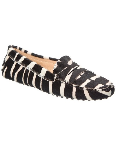 Tod’s Gommini Mocassino al vitello per capelli donna nero 35 5