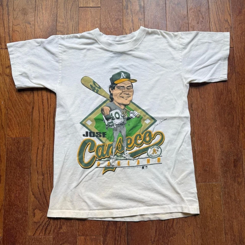 Camiseta de béisbol retro Jose Canseco Oakland A’s VK00181 Foto 1 de 1