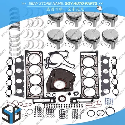 Kit de reconstrucción de revisión de motor para Mercedes-Benz E500 GL550 S550 W221 W212 M273 5,5 Foto 1 de 4