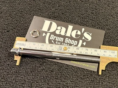 Tama Parts 86mm Chrome Tension Rod for Bass Drum